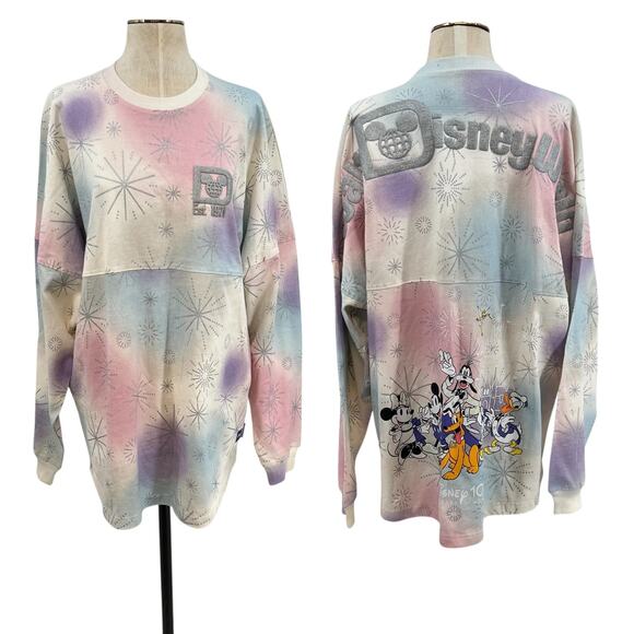 Disney Tops - Disney World‎ Mickey Mouse Friends Disney100 Spirit Jersey Shirt Size Large